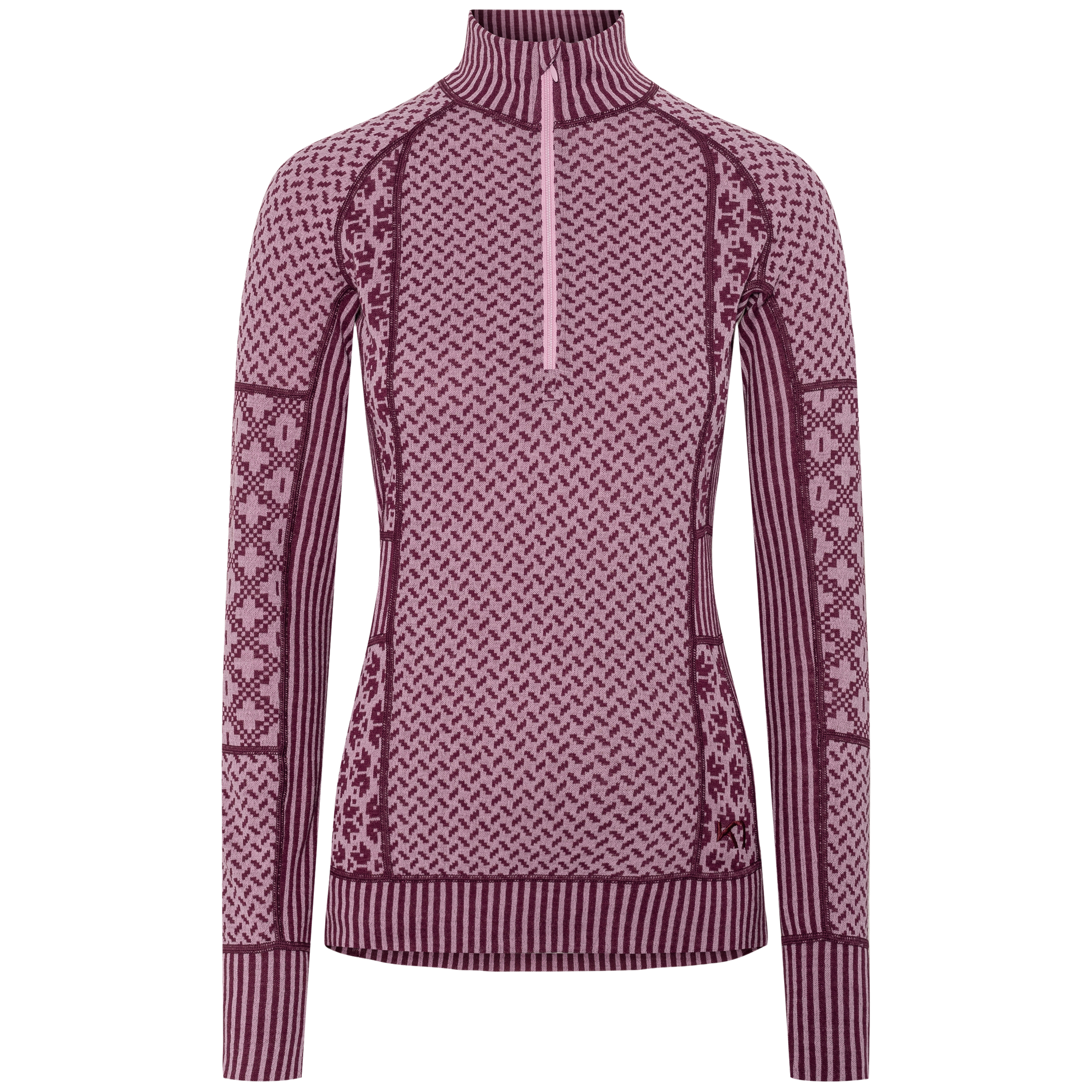 Smekker Half Zip Base Layer - 100% Merino Wool