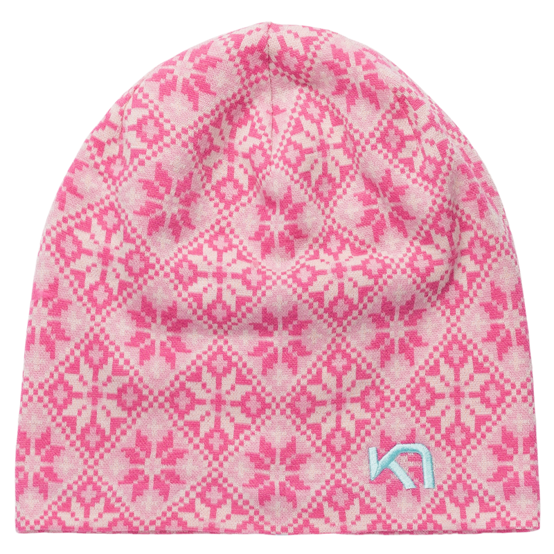 Rose Beanie - 100% Merino Wool