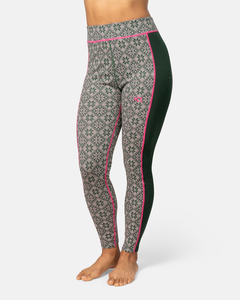 Rose High Waist Base Layer Pants - 100% Merino Wool