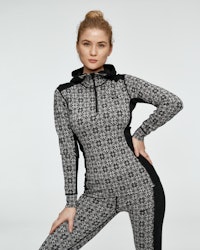 Rose Base Layer Hoodie - 100% Merino Wool