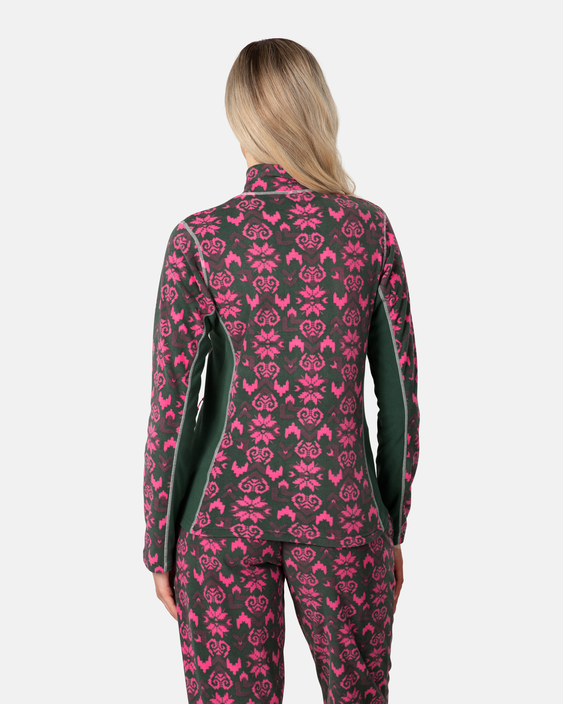 Olga Fleece - Thyme Green