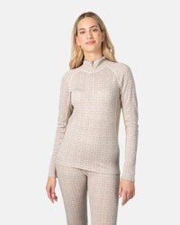 Rose Light Base Layer Half Zip