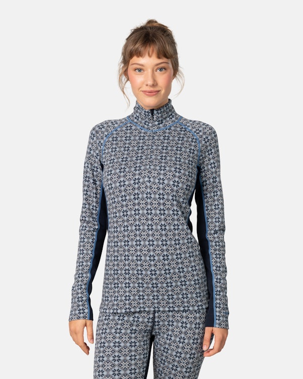 Rose Light Base Layer Half Zip