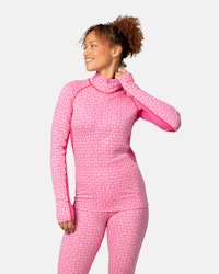 Rose Light Base Layer Half Zip