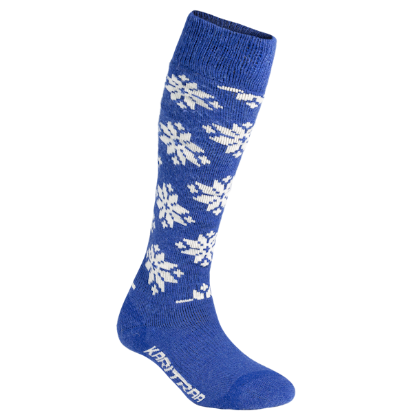 Rose Wool Ski Socks - 65% Merino Wool
