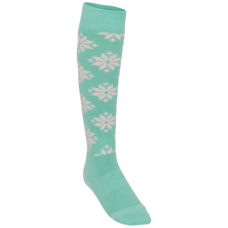 Rose Wool Ski Socks - 65% Merino Wool