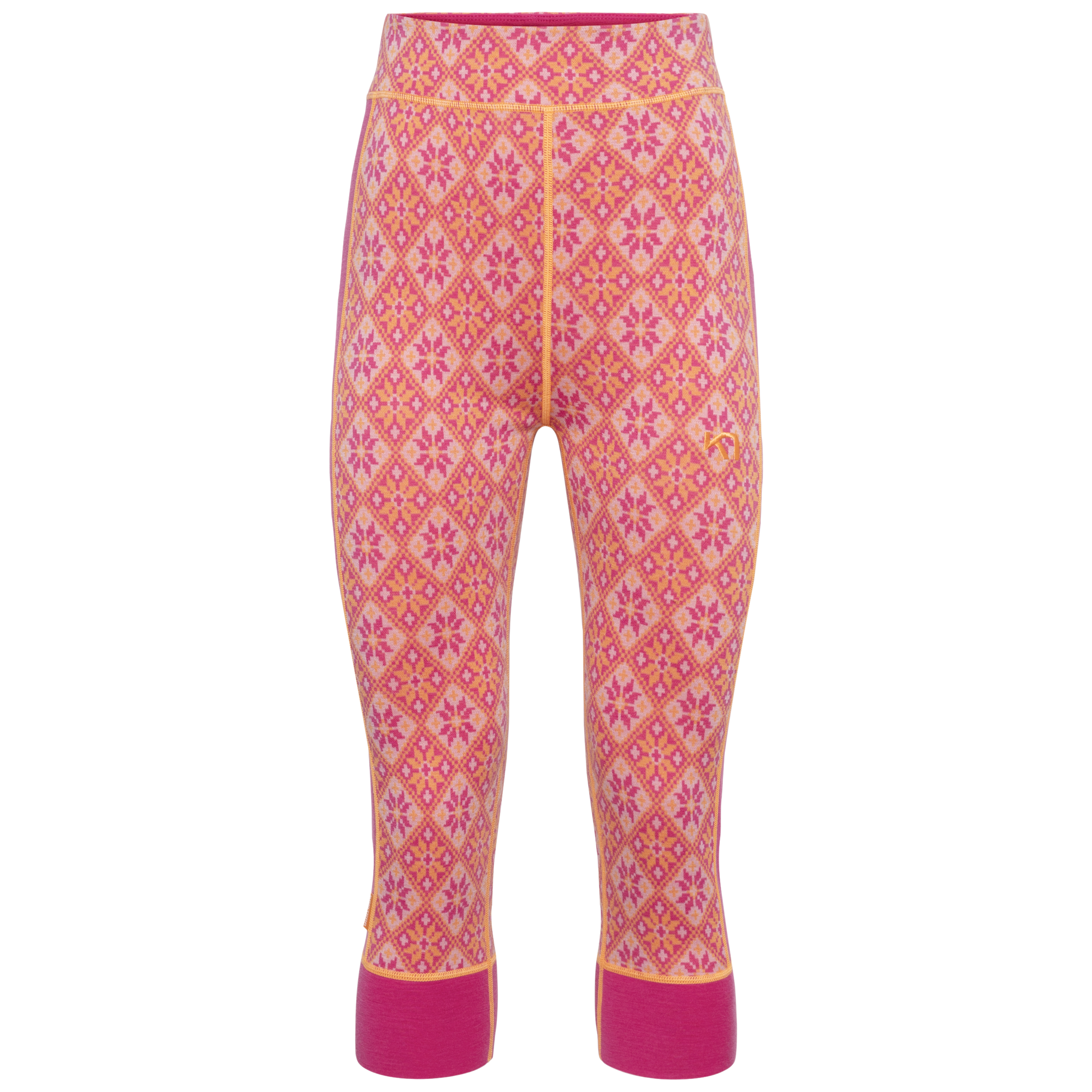 Rose Capri High Waist - Berry Pink