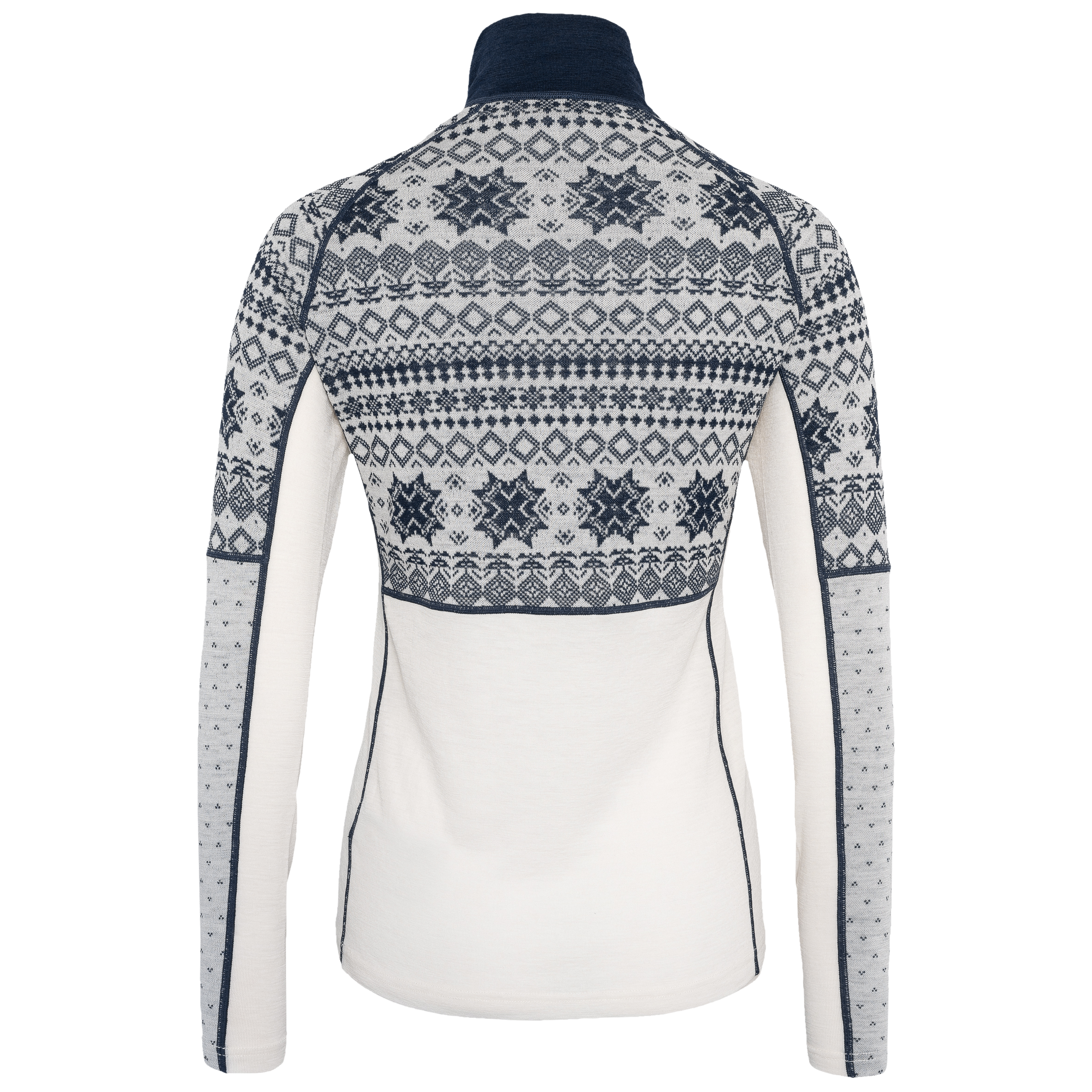 Vilma Half Zip - Natural White