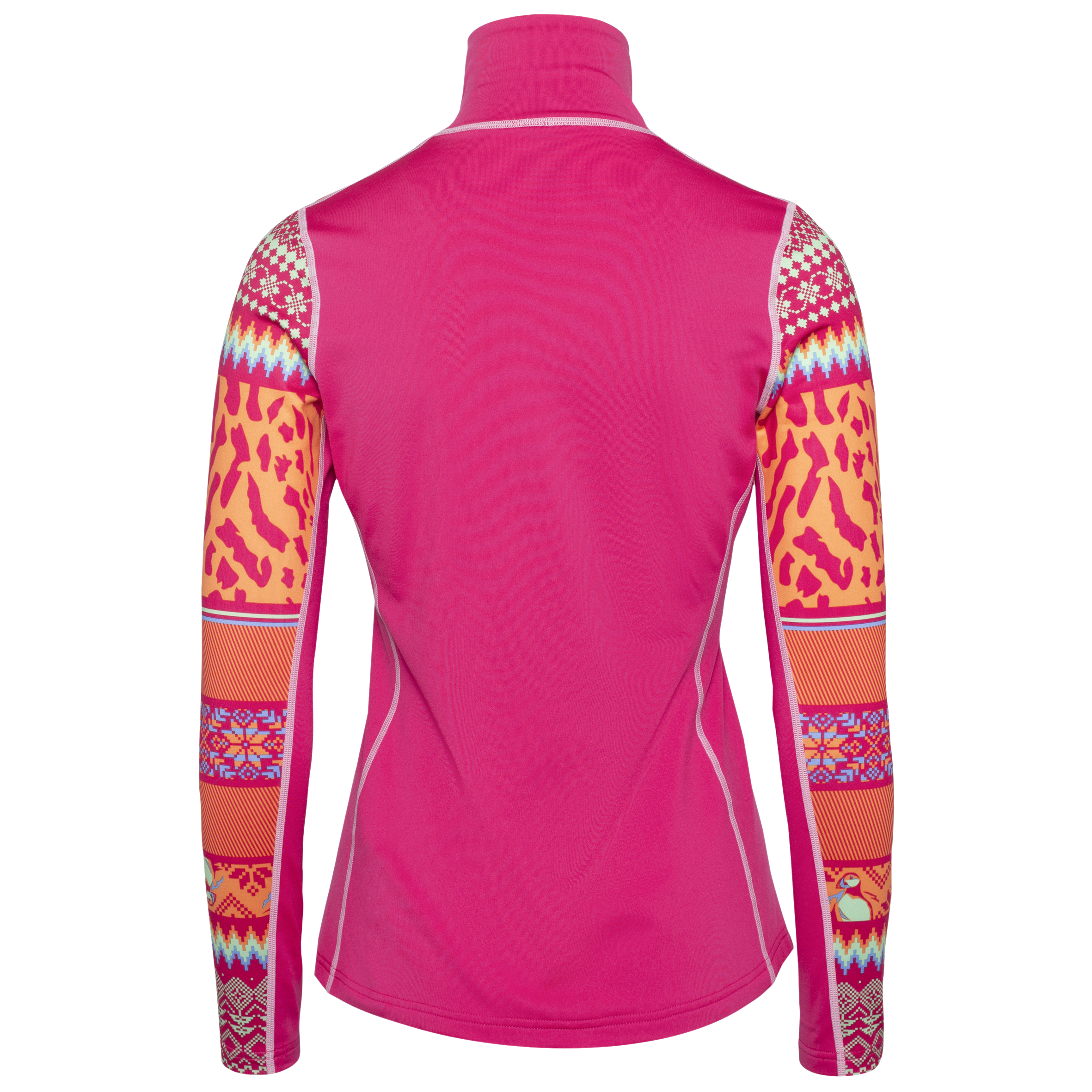 Lilja Half Zip - Berry Pink