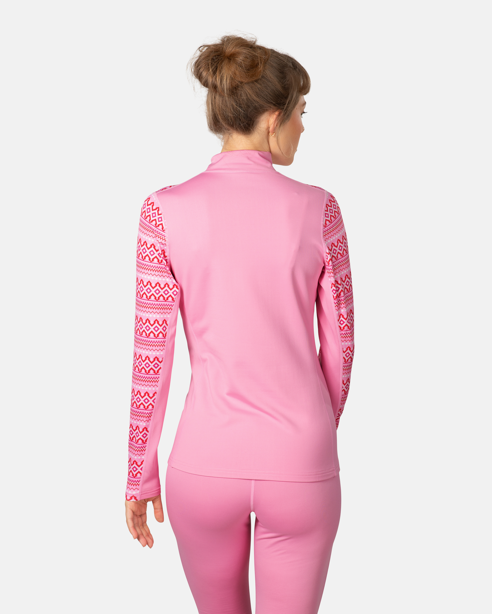 Lilja Half Zip - Prism Pink
