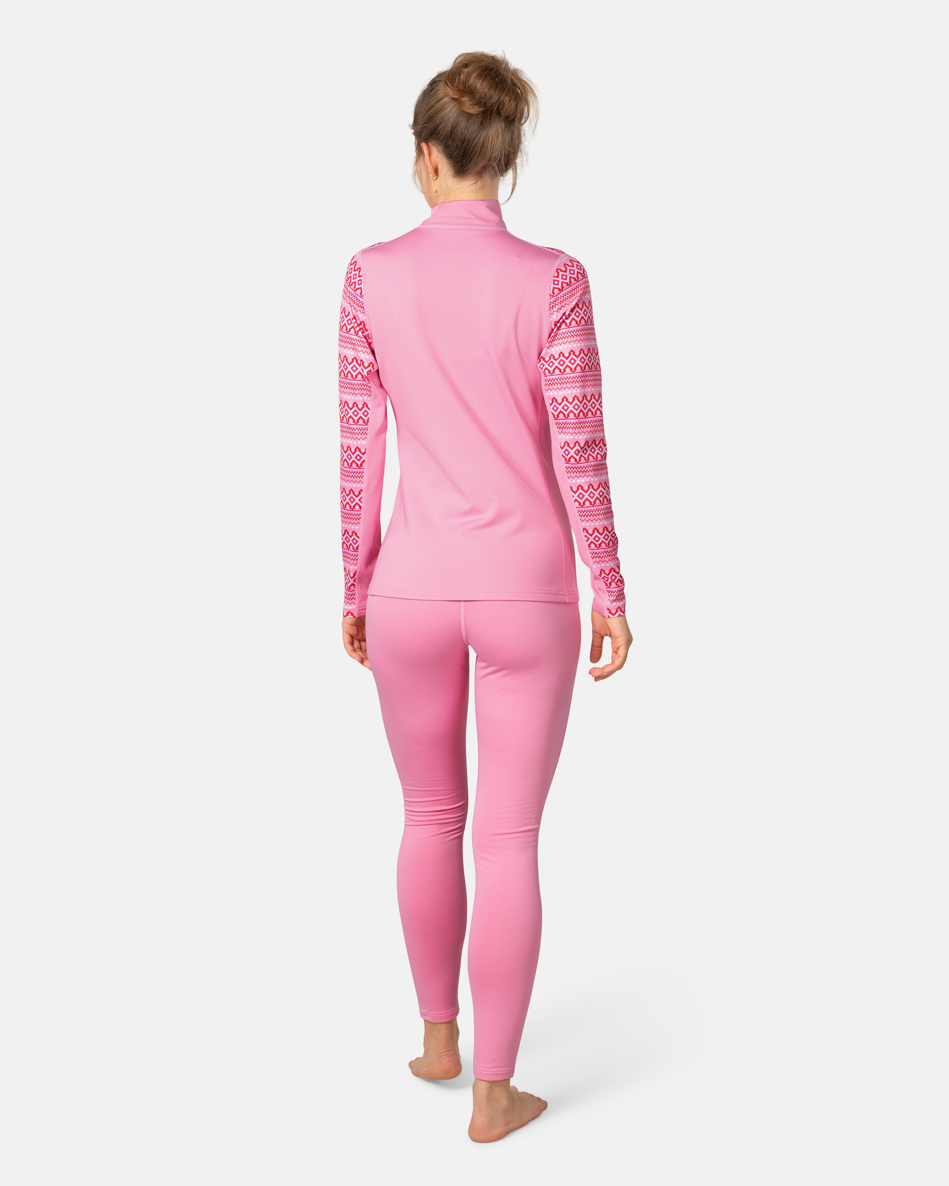 Lilja Half Zip - Prism Pink