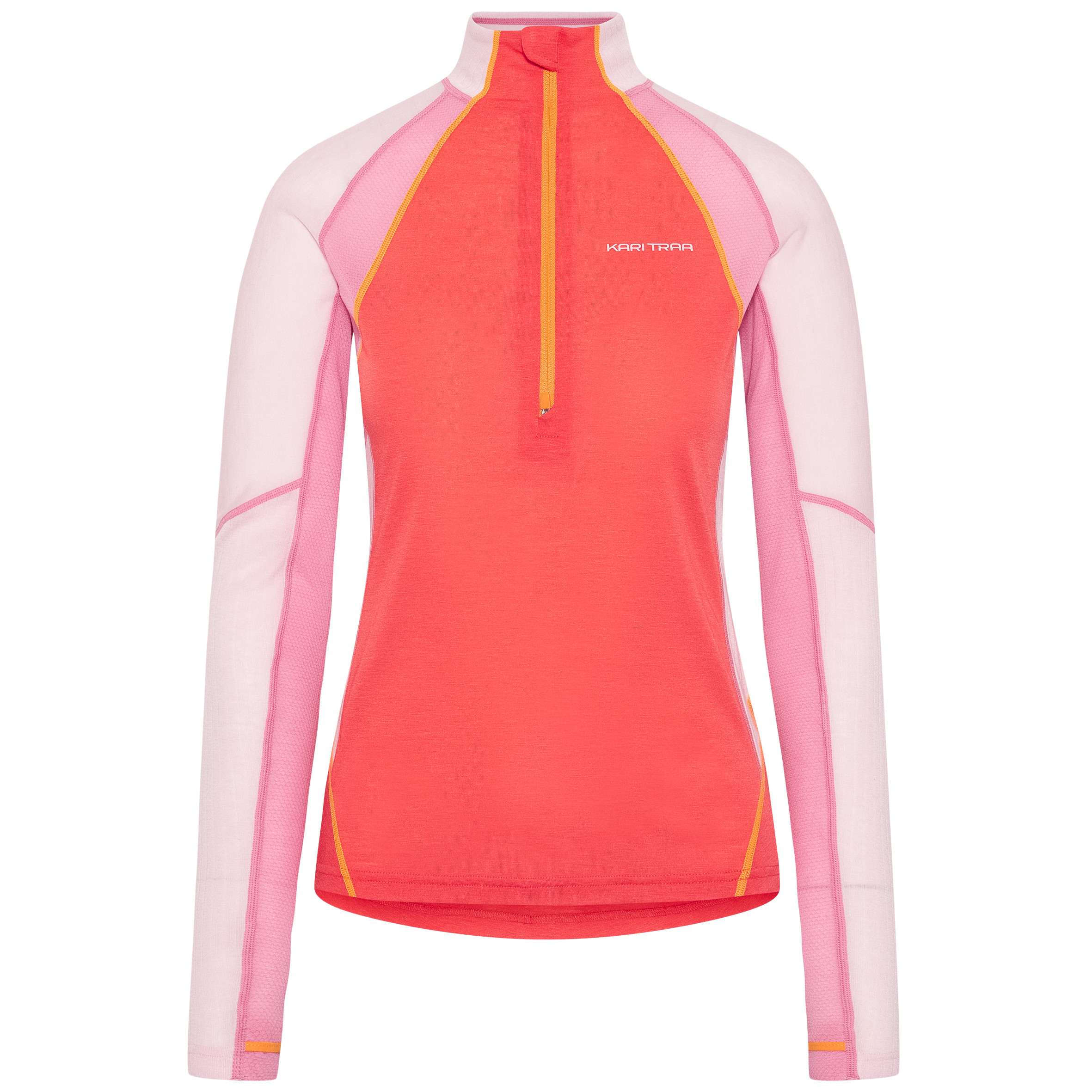 Alma Half Zip - Candy Coral
