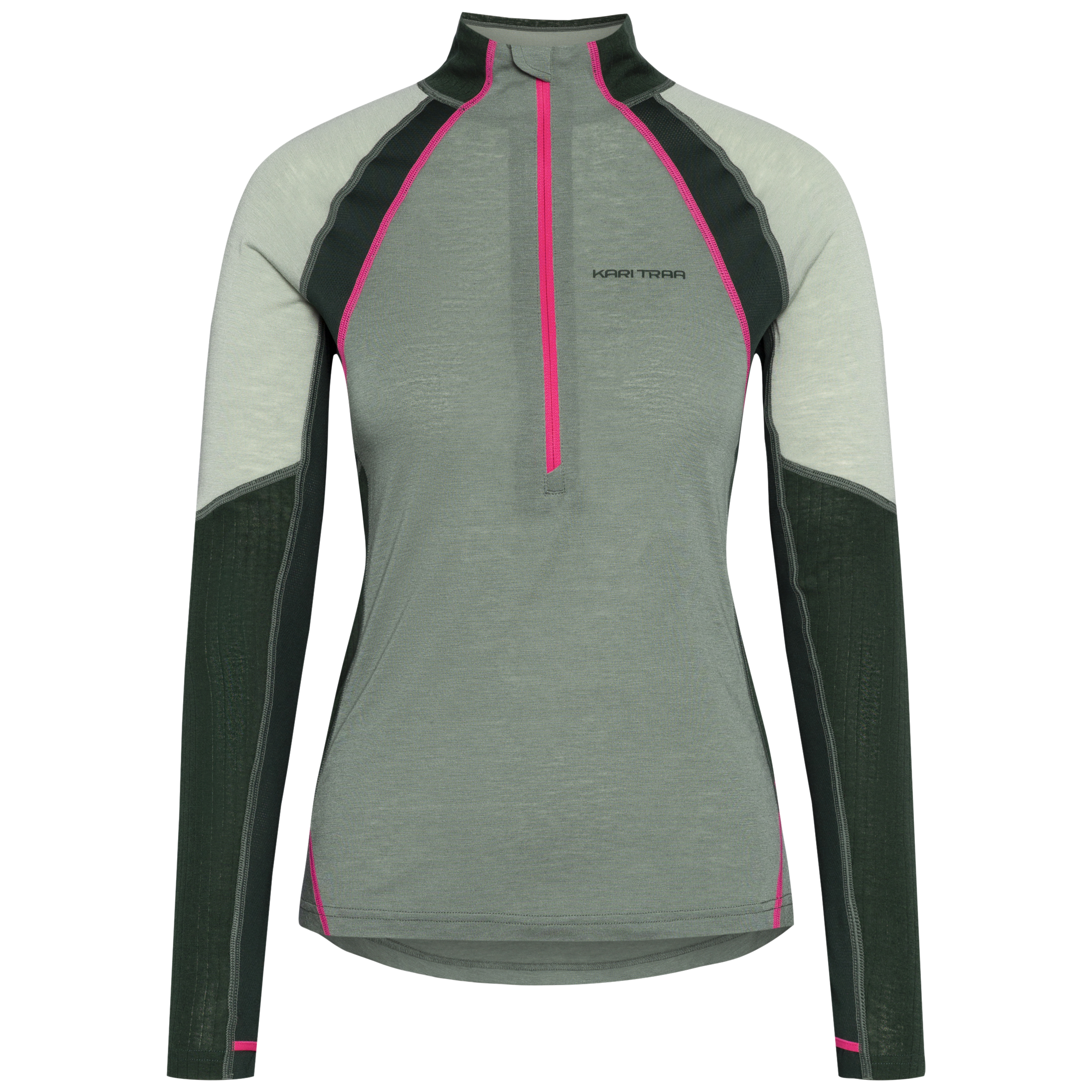 Alma Half Zip - Murk Green