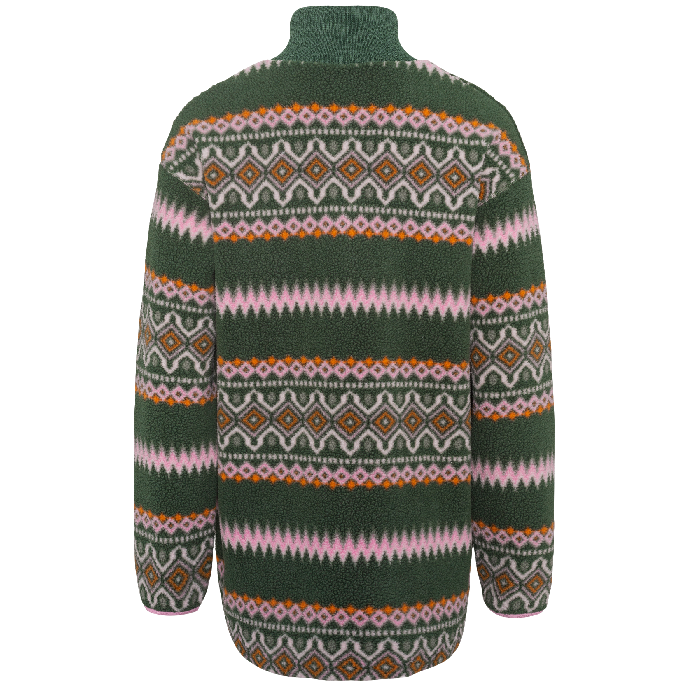 Ruthie Midlayer Half Zip - Thyme Green