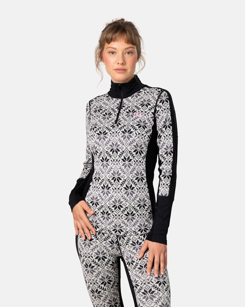 Anna Half Zip Ulltrøye