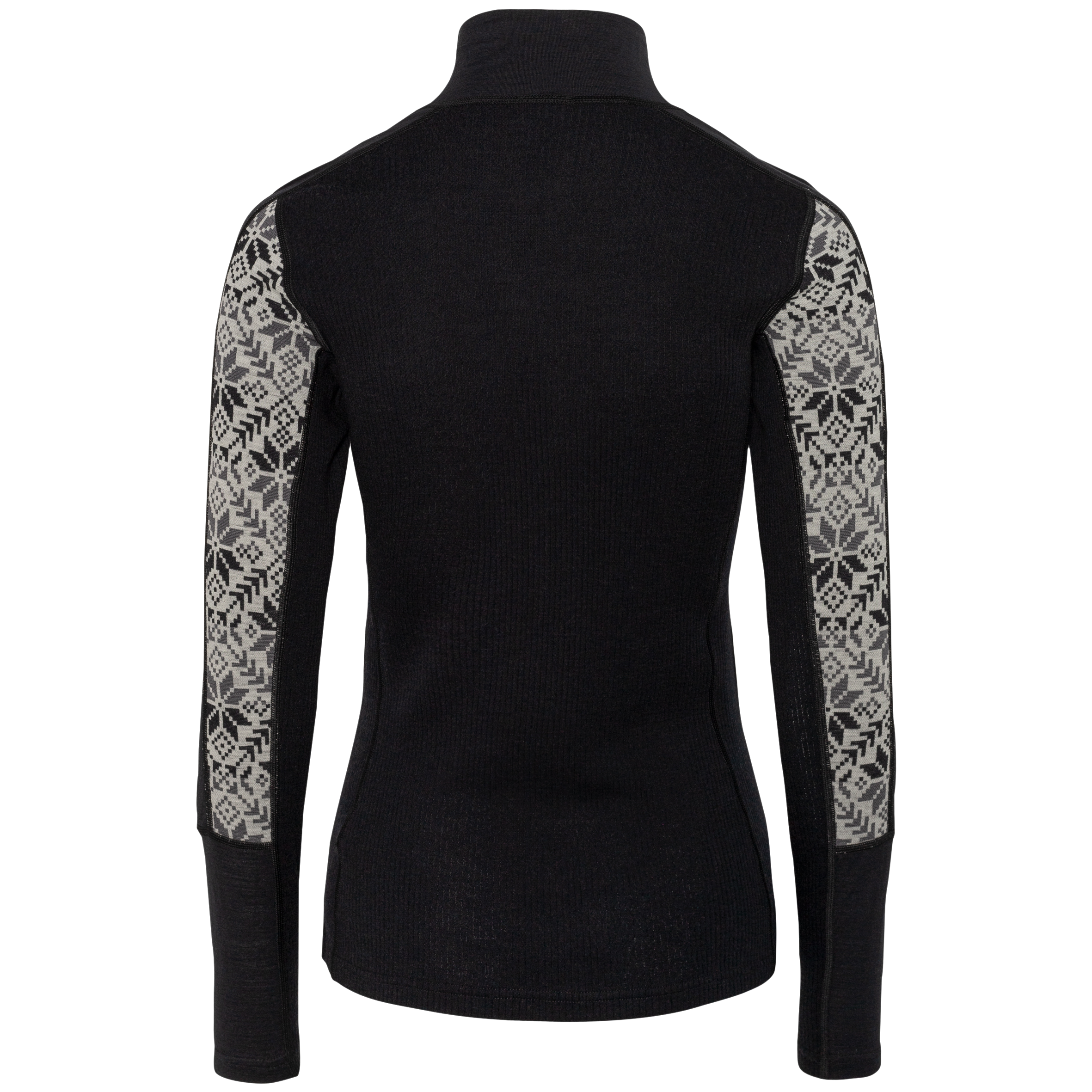 Anna Half Zip - Black