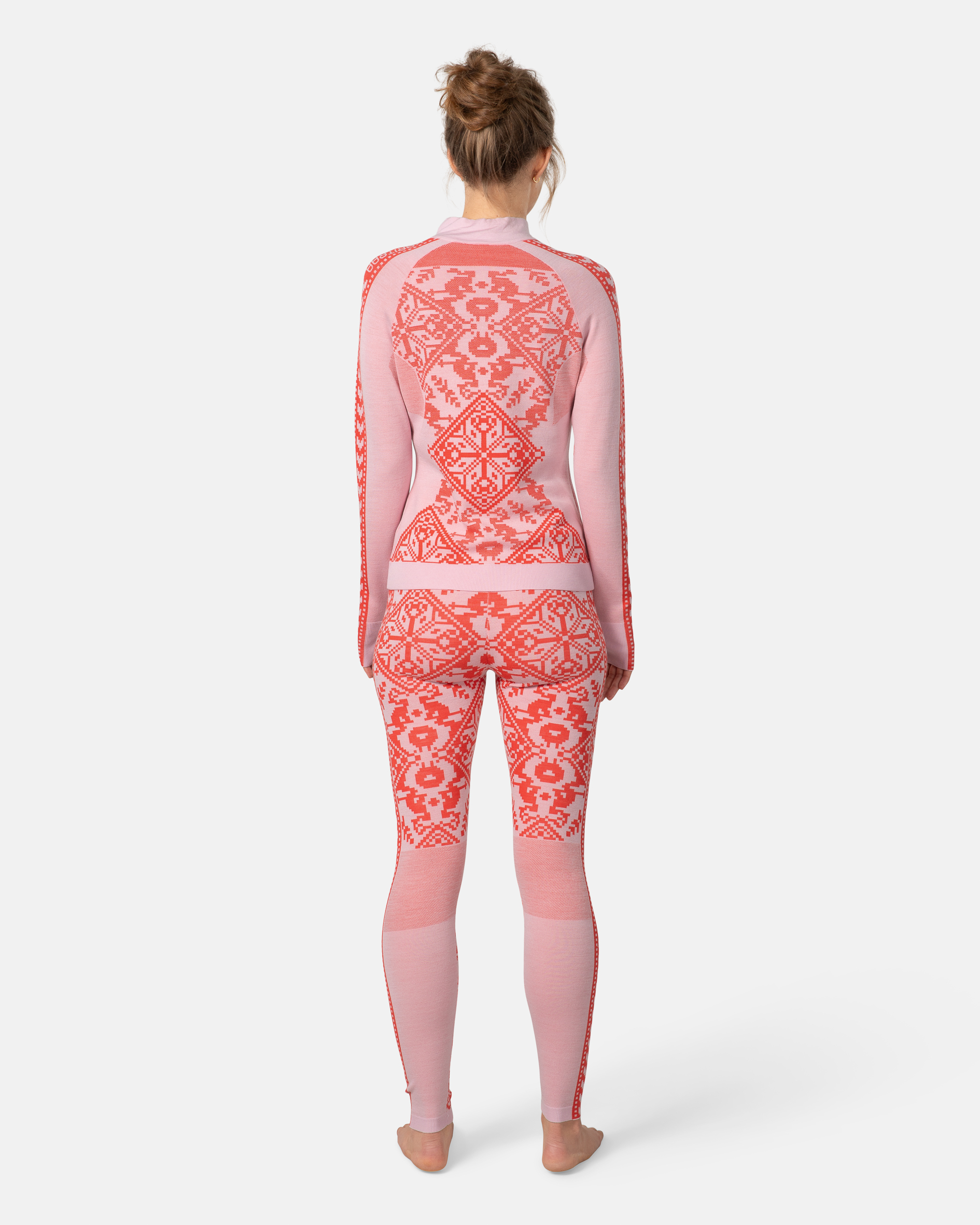 Saga Half Zip - Heat Red