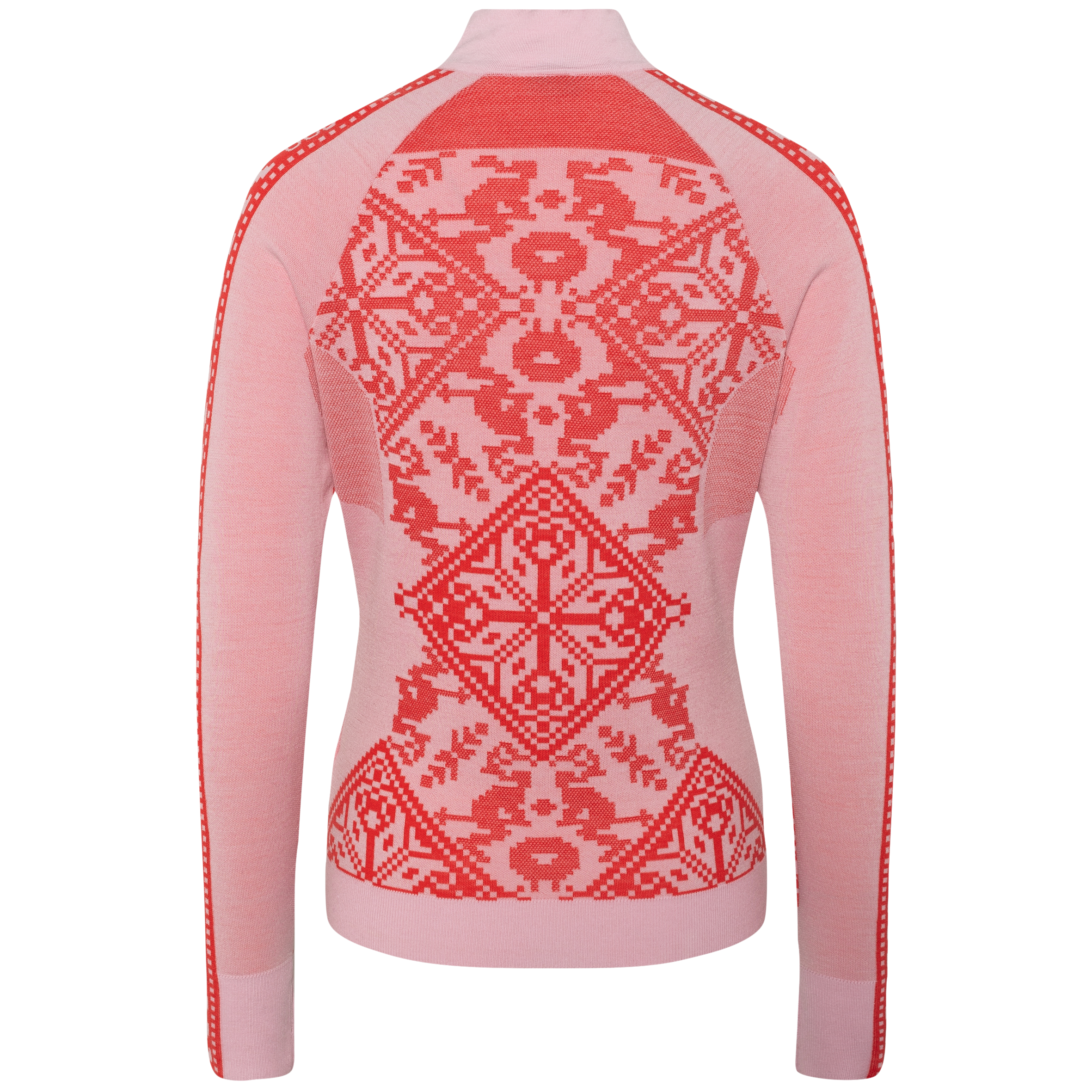 Saga Half Zip - Heat Red