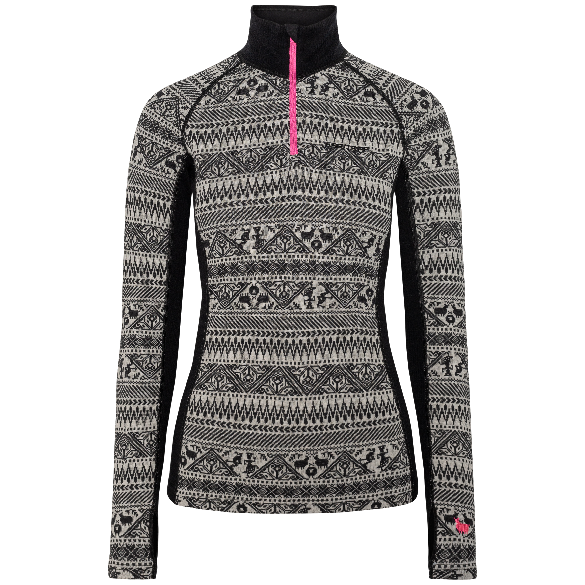 Tale Half Zip - Black