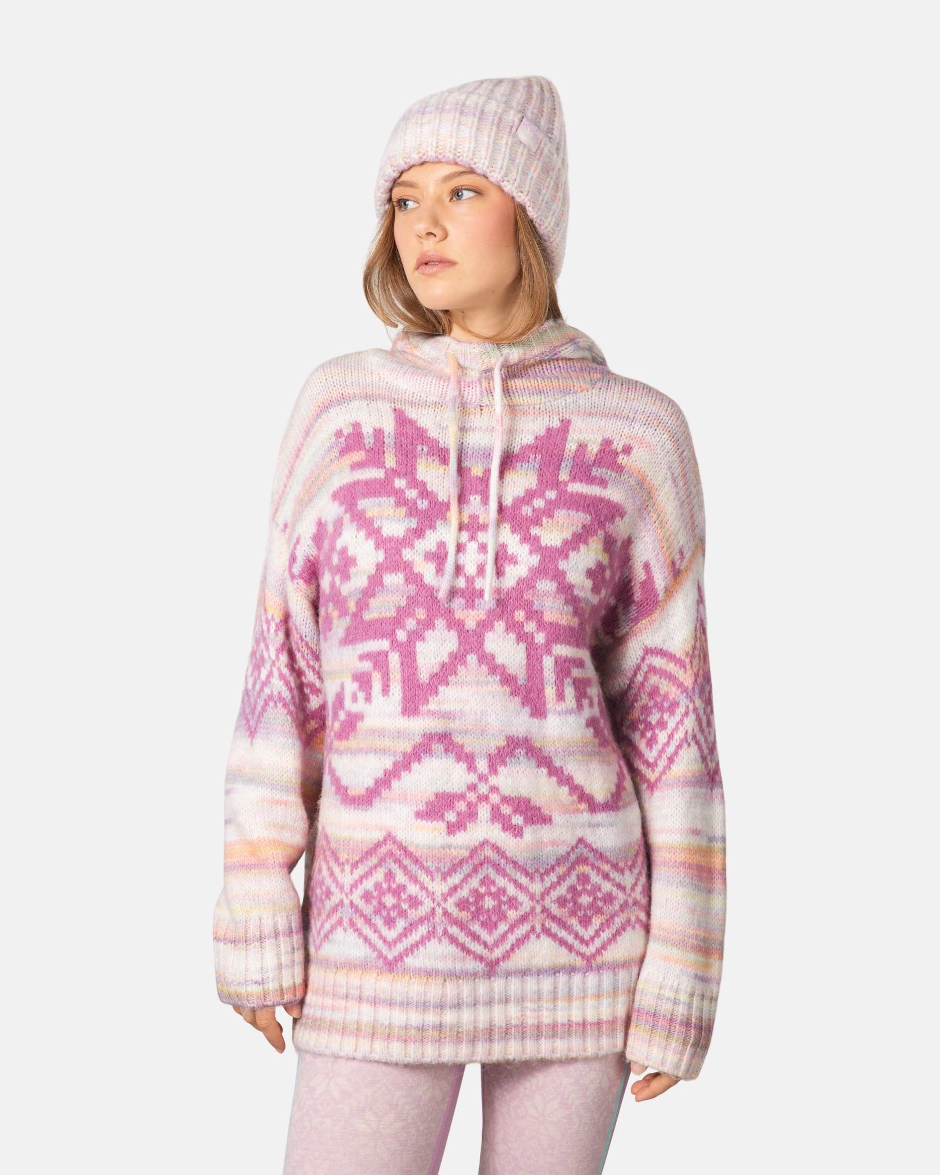 Rachel Knit - Bloom Purple